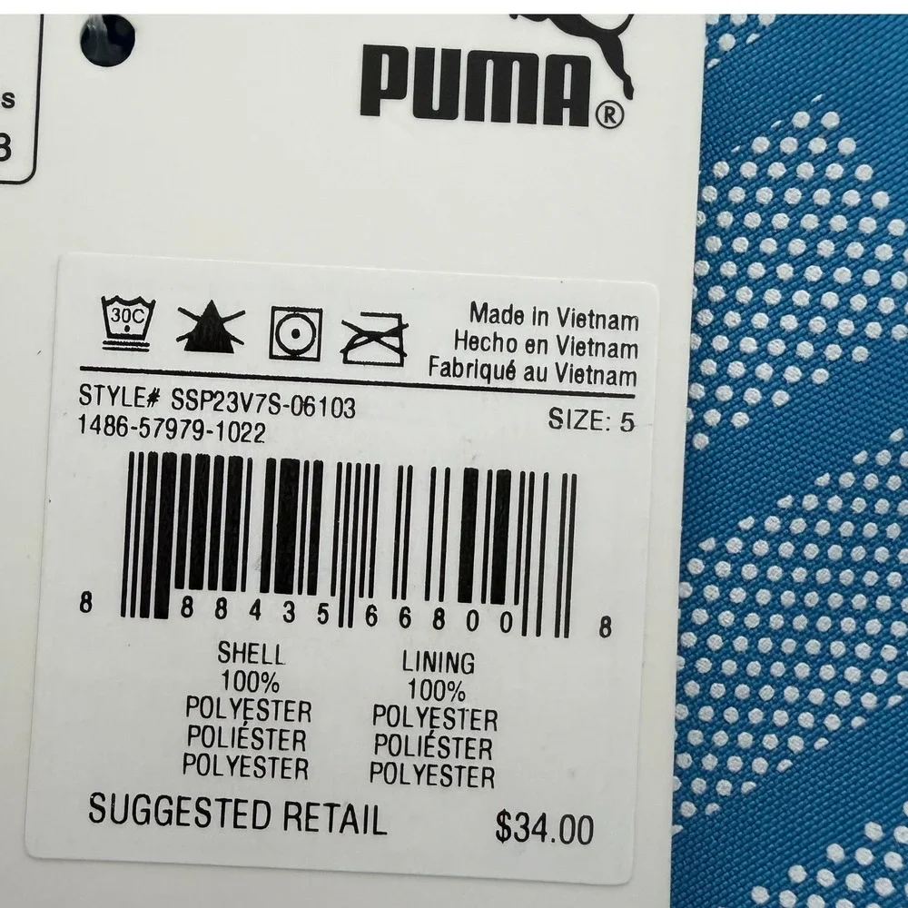 Puma Boys Blue Swim Trunks NWT 5T